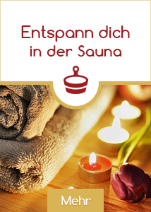 Entspann dich in der Sauna